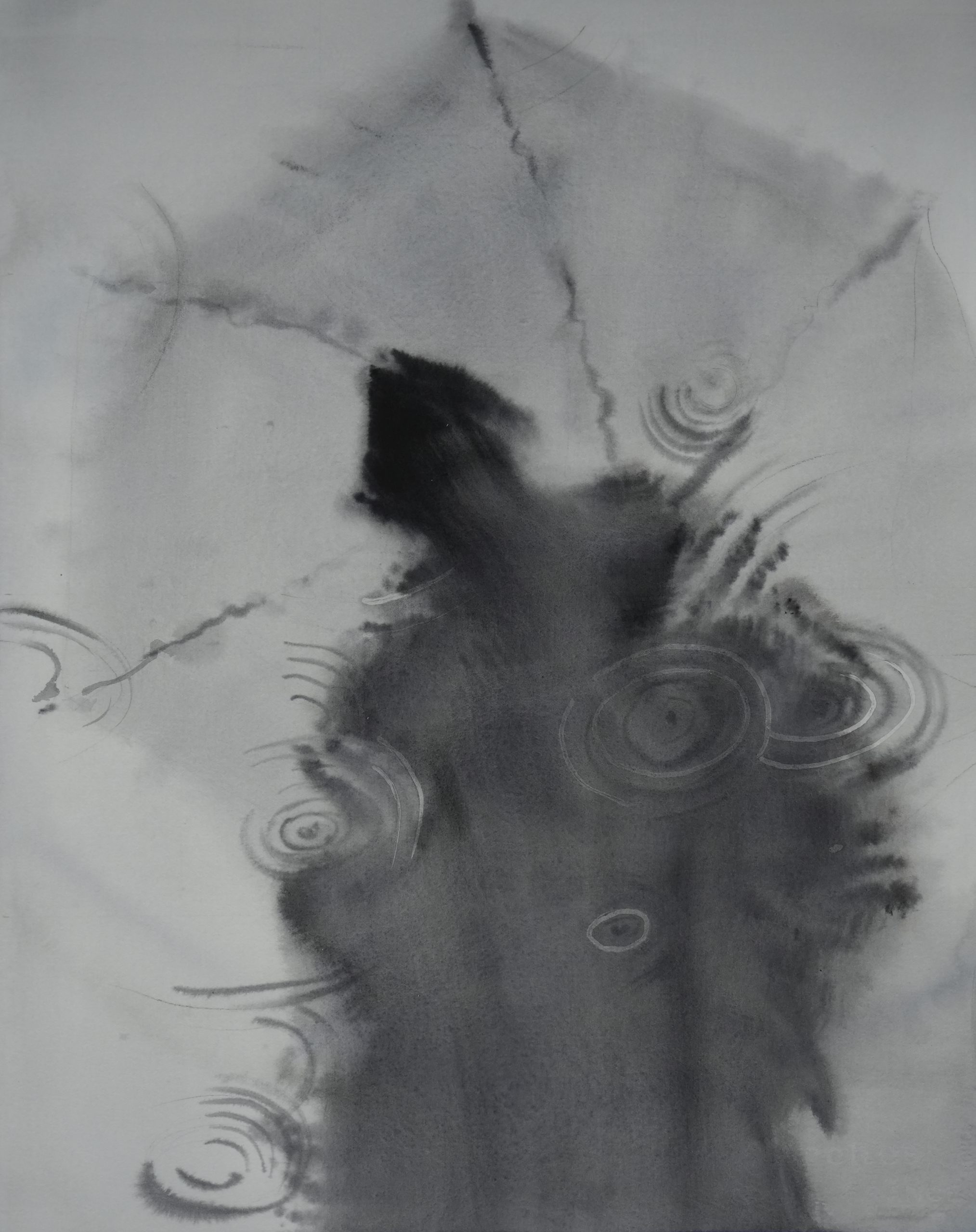 Regen fällt (nach Schusei)